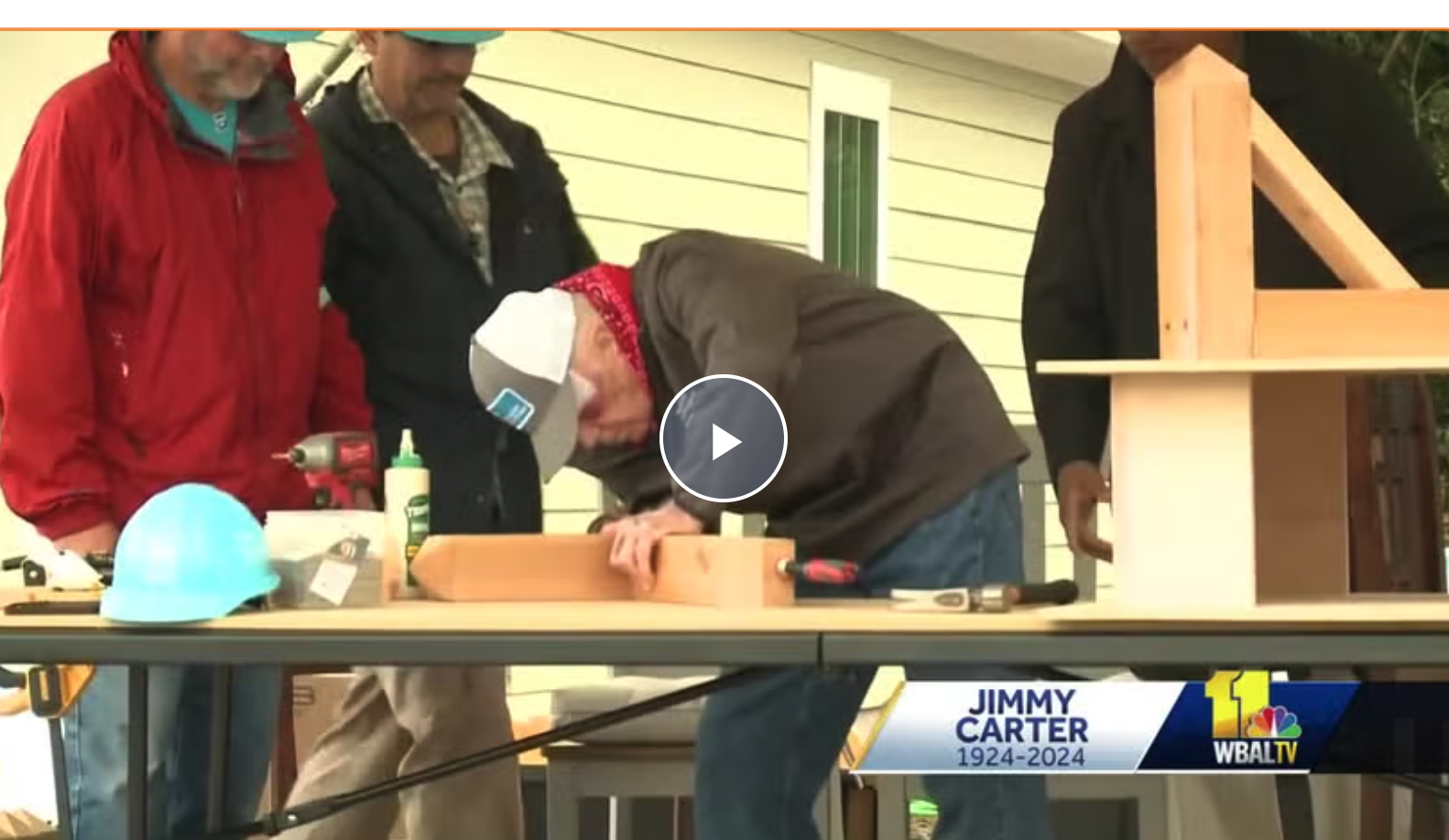 WBALTV 11 – Marylanders mourn President Jimmy Carter