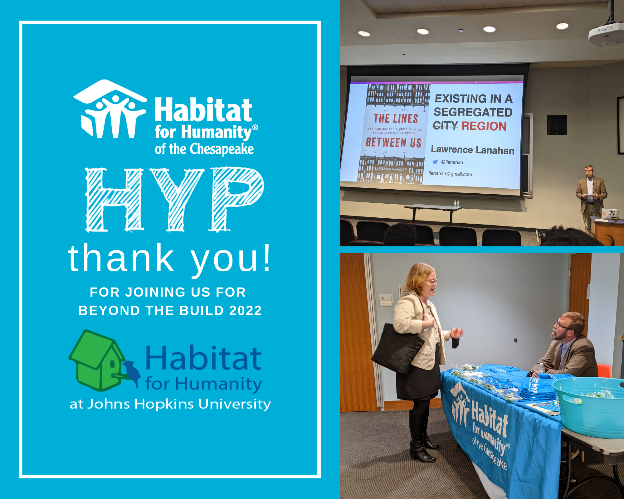 Beyond the Build:  Johns Hopkins Hosts Habitat Seminar