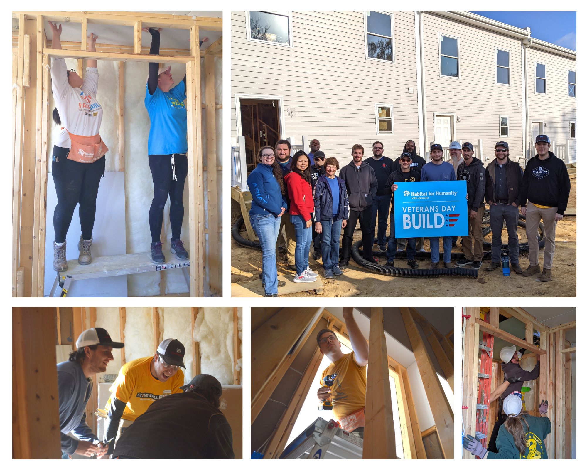 Veterans Build 2023 with Habitat Chesapeake